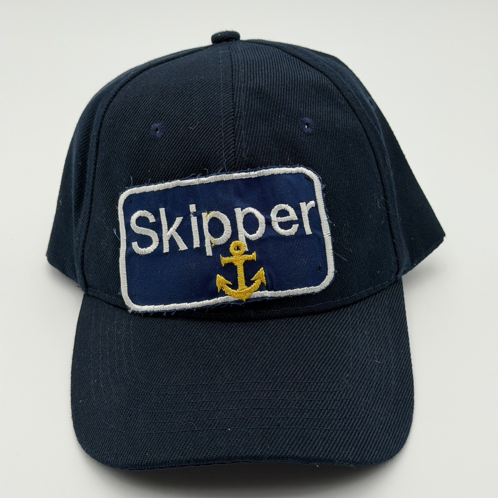 Skippper Hat Baseball Cap Navy Blue Trucker Hat Adjustable